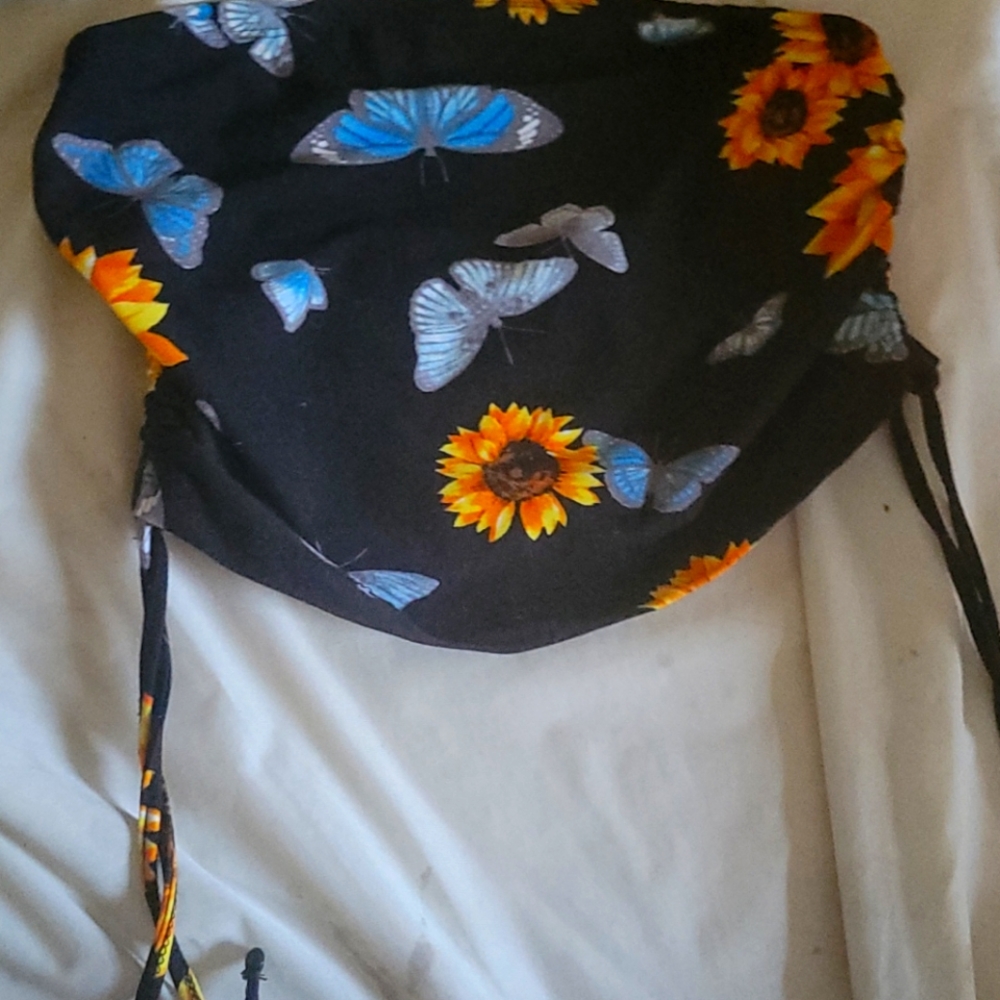 Butterfly tube top